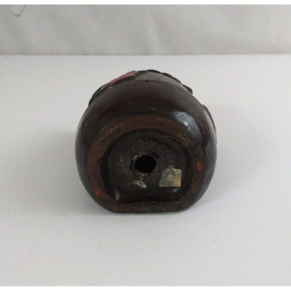 Vintage Thames Redware Pitcher Sugar Shaped Floral 4" Salt & Pepper Shakers - Picture 8 of 14